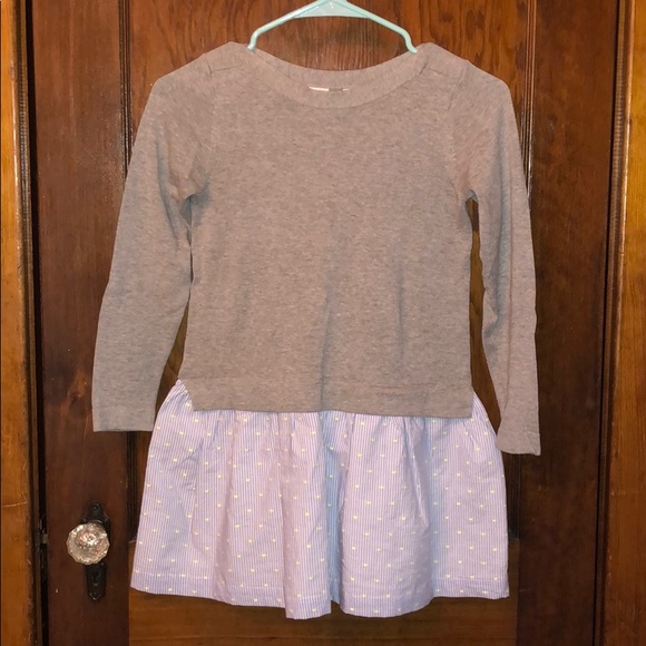 GAP Other - Gap Kids sweater, striped and polka dot peplum top